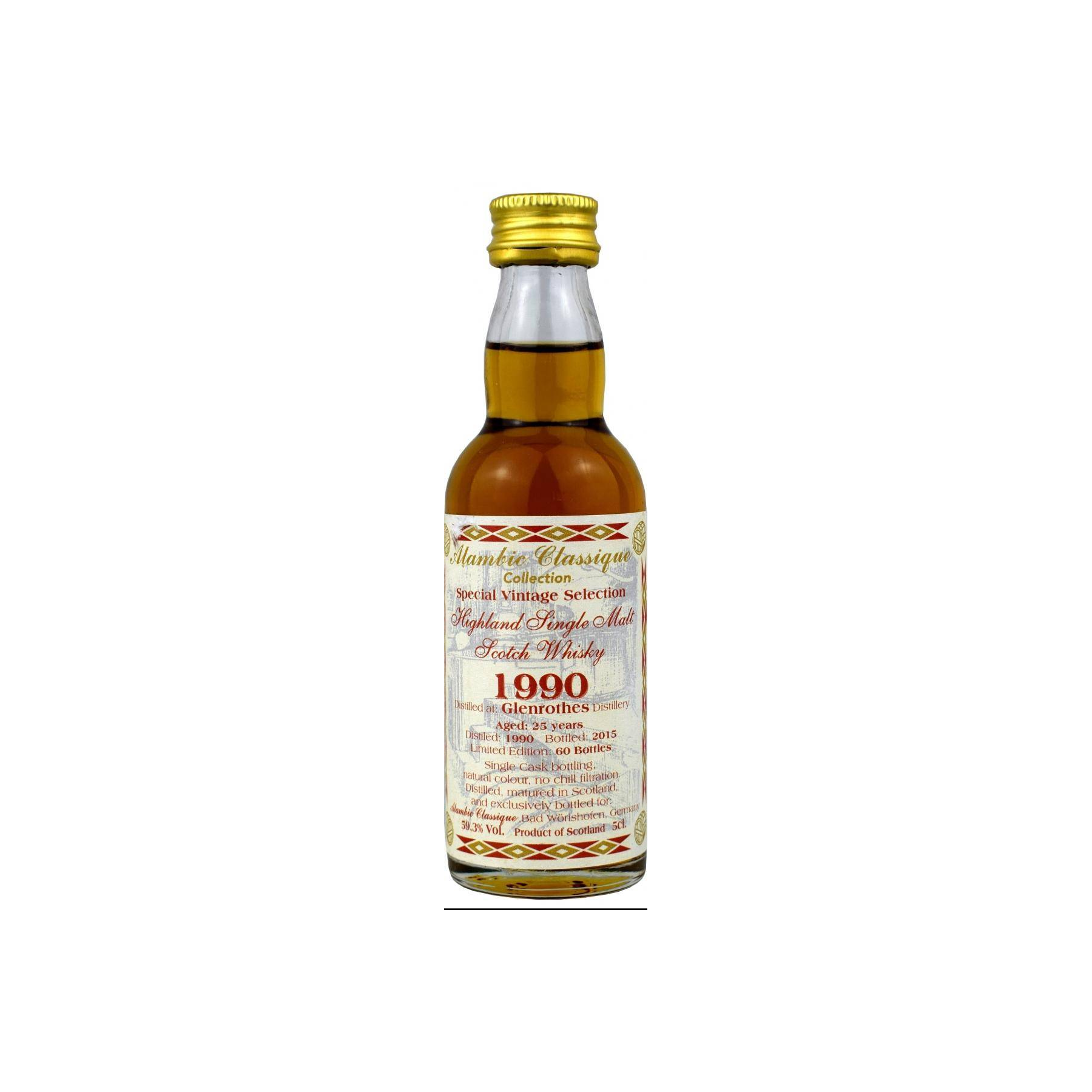 The Glenrothes 1990 25 Years Single Malt Whisky 2