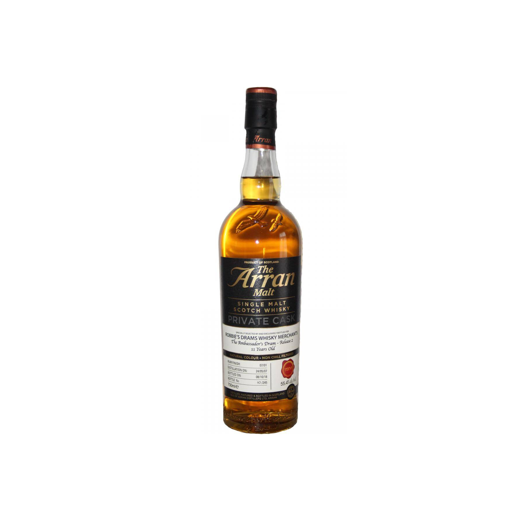 Arran Private Cask 2007 11 Years Single Malt Whisky