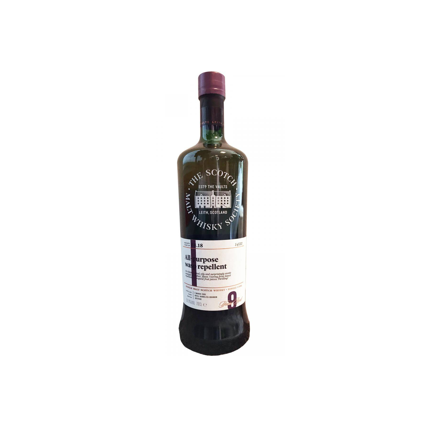 The Scotch Malt Whisky Society 2009 9 Years Single Malt Whisky