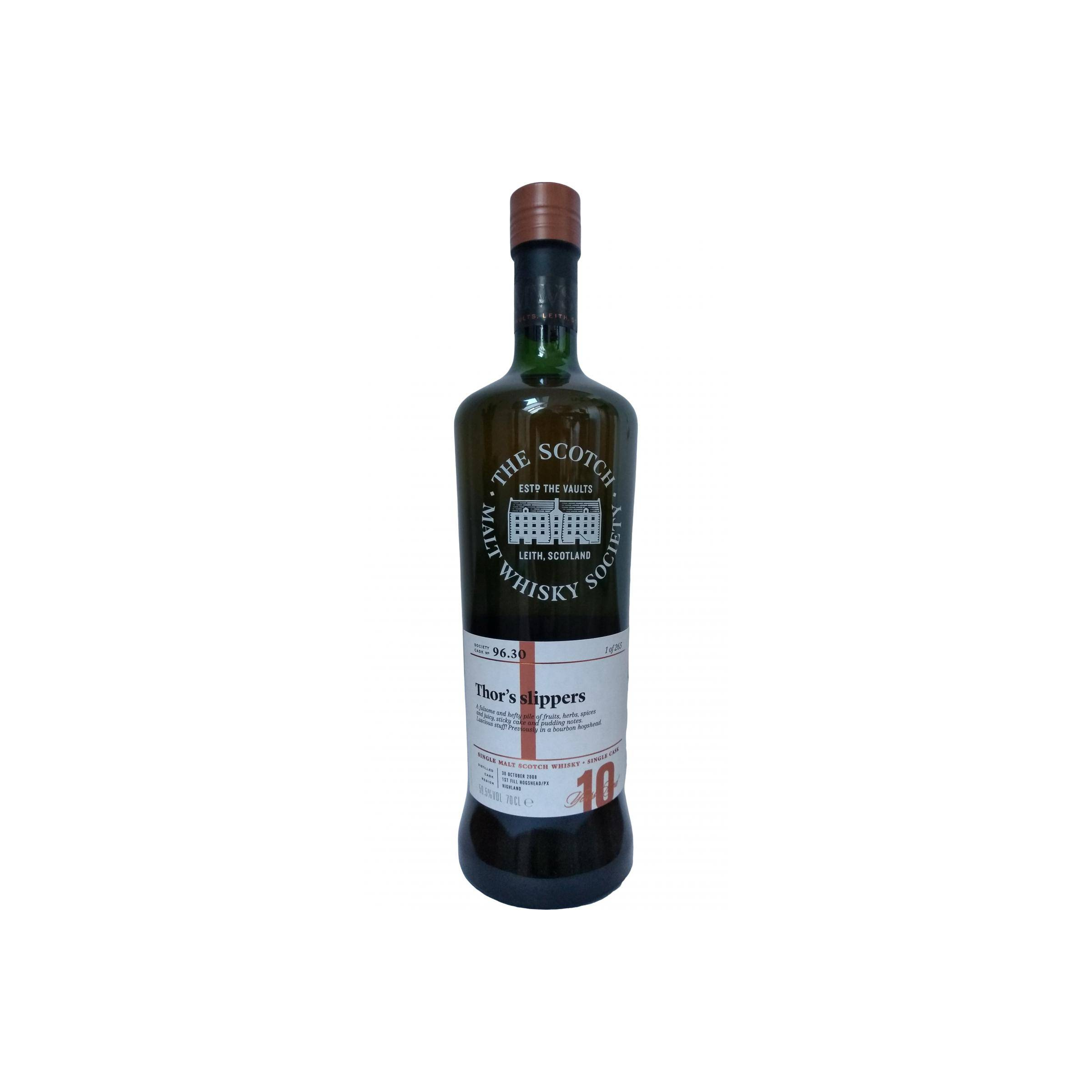 The Scotch Malt Whisky Society 2008 10 Years Single Malt Whisky