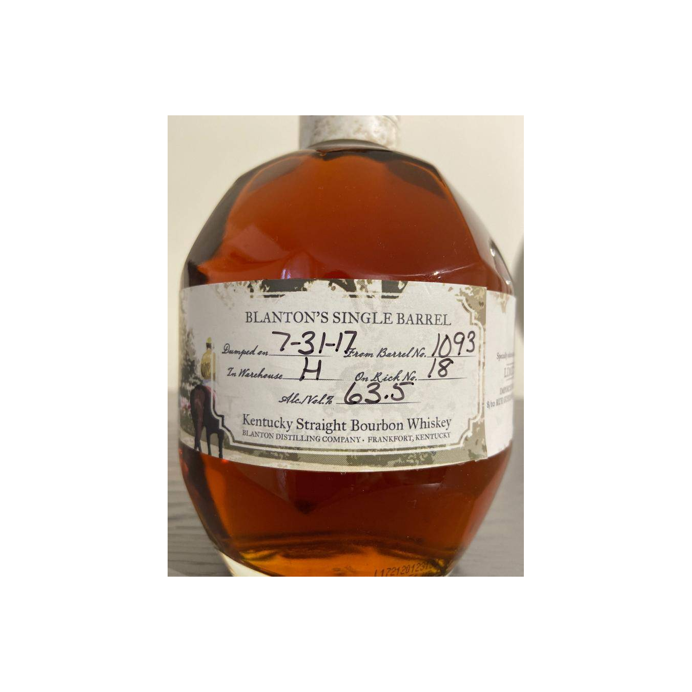 Blanton's Limited Edition Bourbon Whisky 2