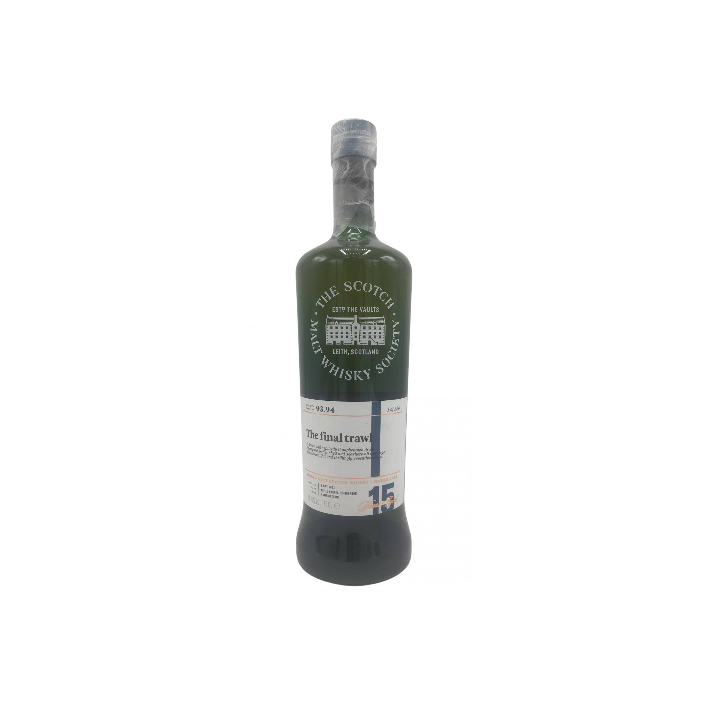 The Scotch Malt Whisky Society 2002 15 Years Single Malt Whisky