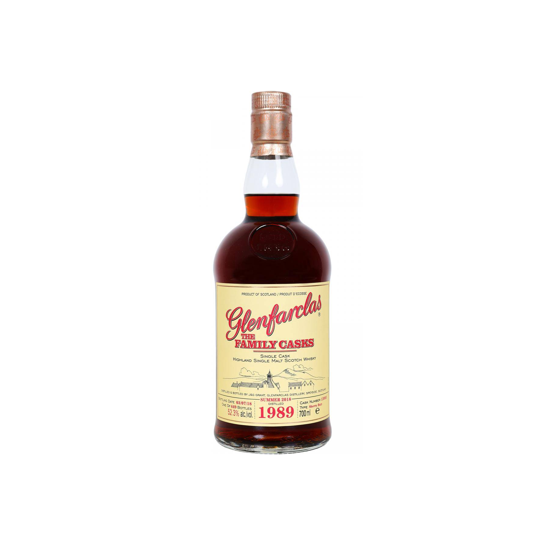 Glenfarclas 1989 29 Years Single Malt Whisky