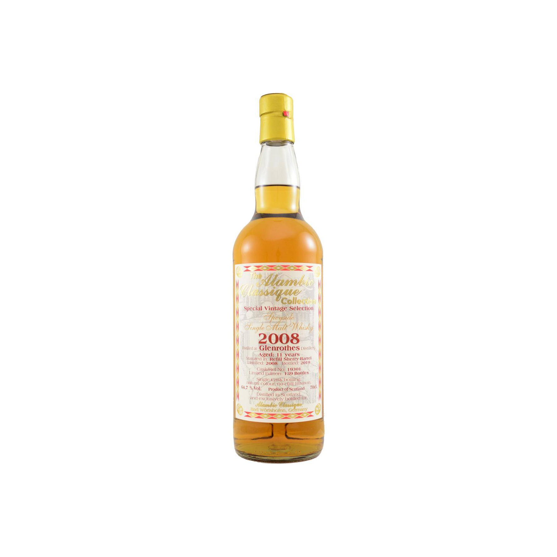 The Glenrothes 2008 11 Years Single Malt Whisky