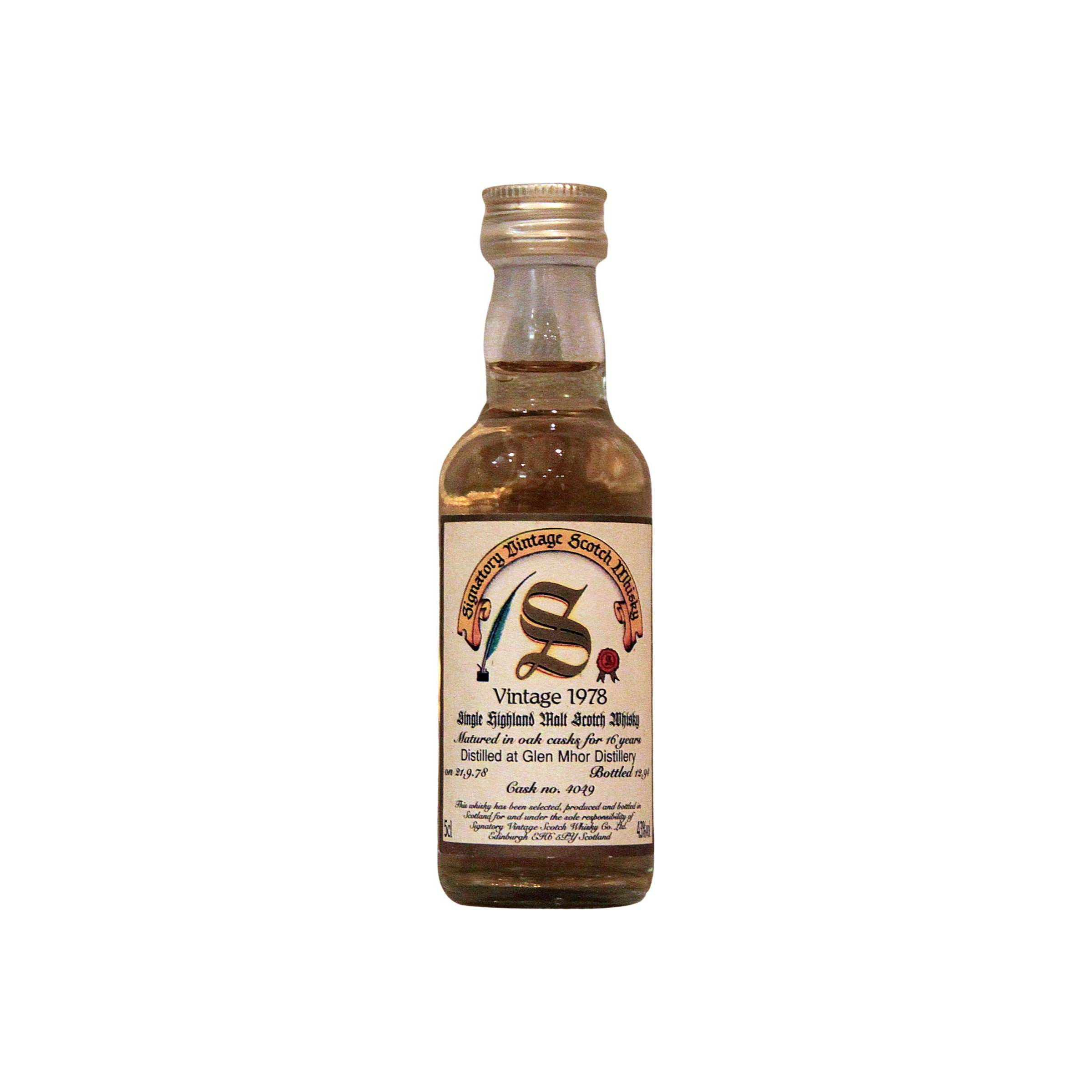 Glen Mhor 1978 16 Years Single Malt Whisky 2