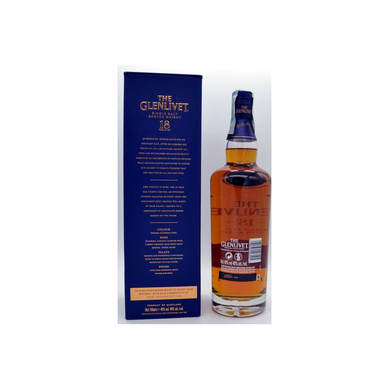 The Glenlivet 18 Years Single Malt Whisky 3