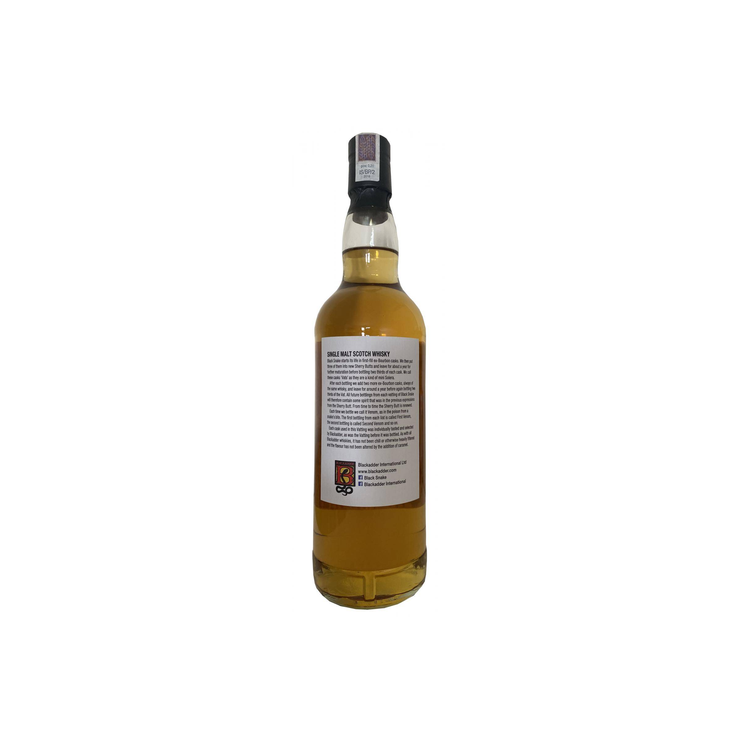 Blackadder Single Malt Whisky 2