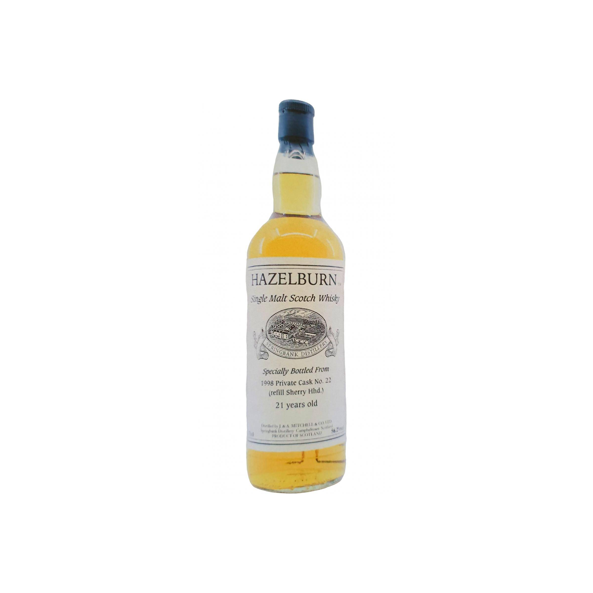 Hazelburn Private Cask 1998 21 Years Single Malt Whisky