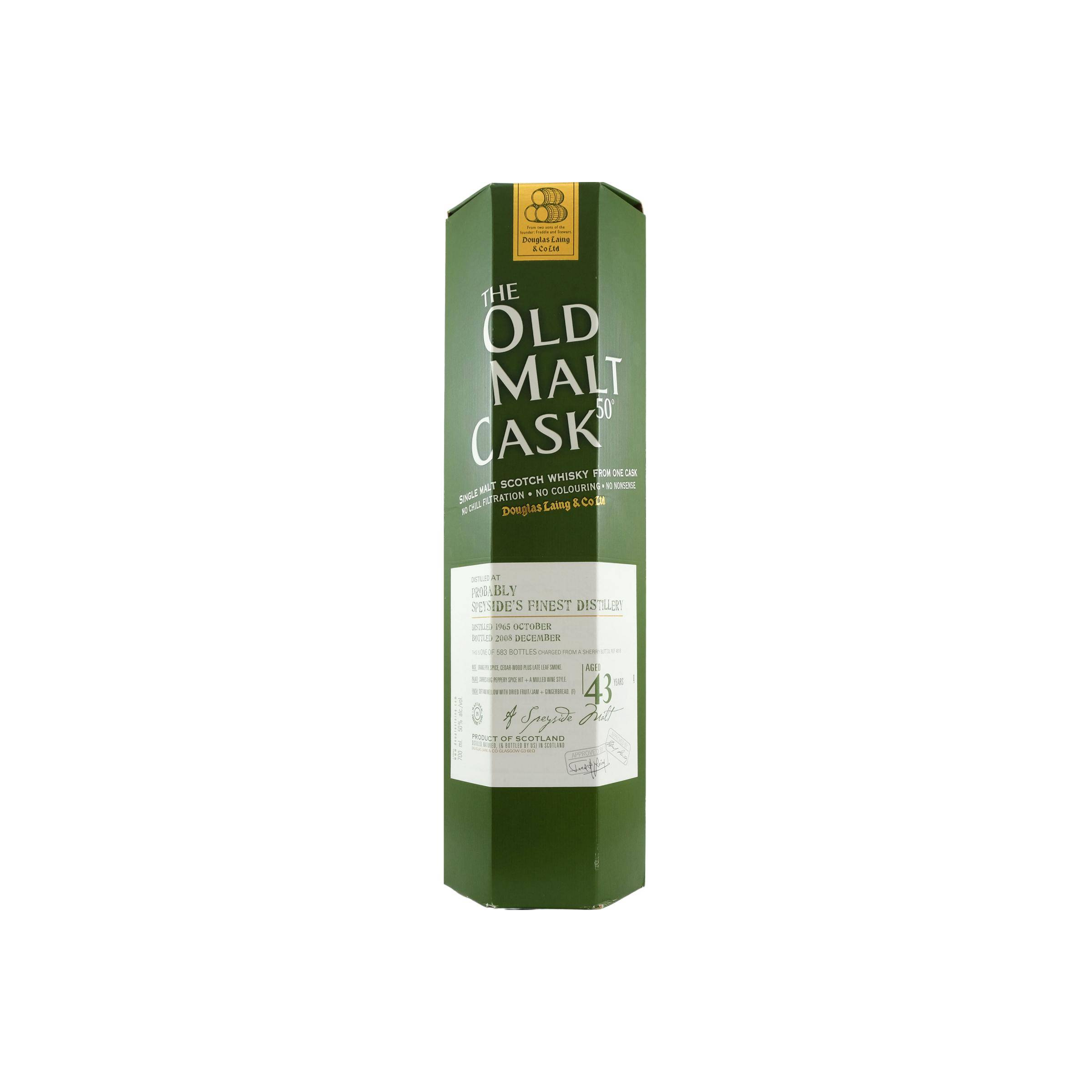 Douglas Laing Old Malt Cask 1965 43 Years Single Malt Whisky 2