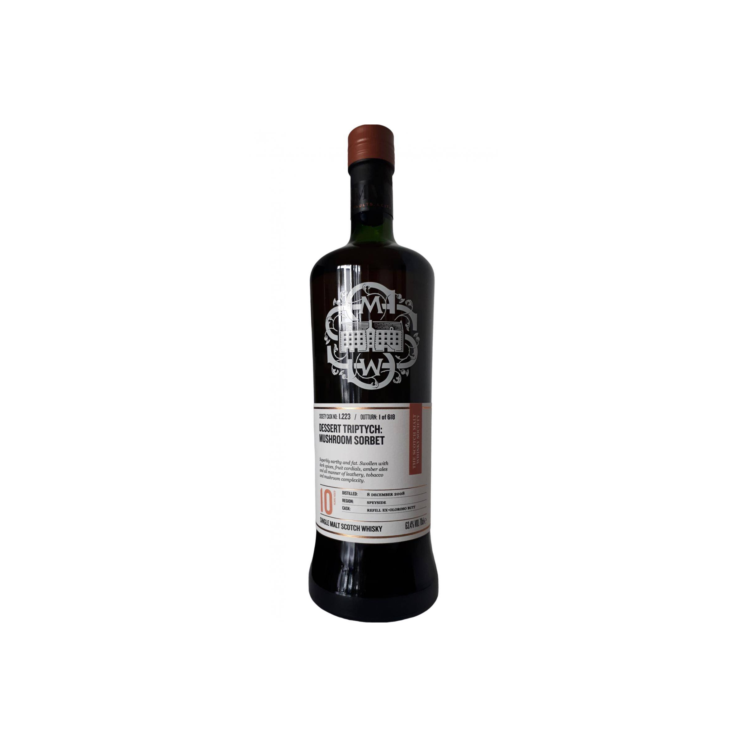 The Scotch Malt Whisky Society 2008 10 Years Single Malt Whisky