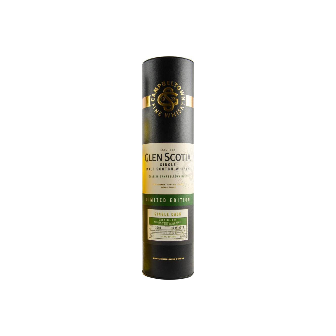 Glen Scotia 2001 16 Years Single Malt Whisky 3