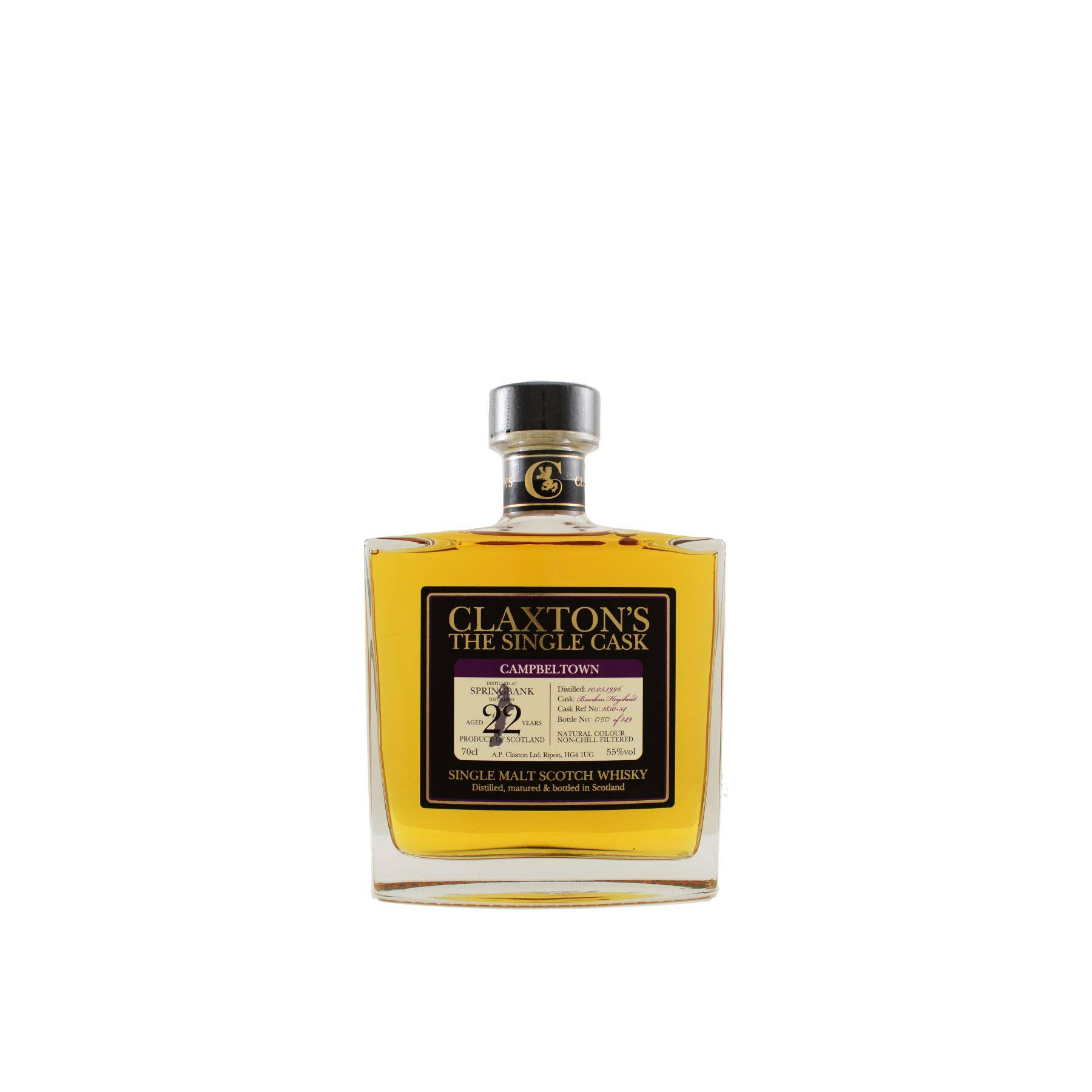 Springbank 1996 22 Years Single Malt Whisky