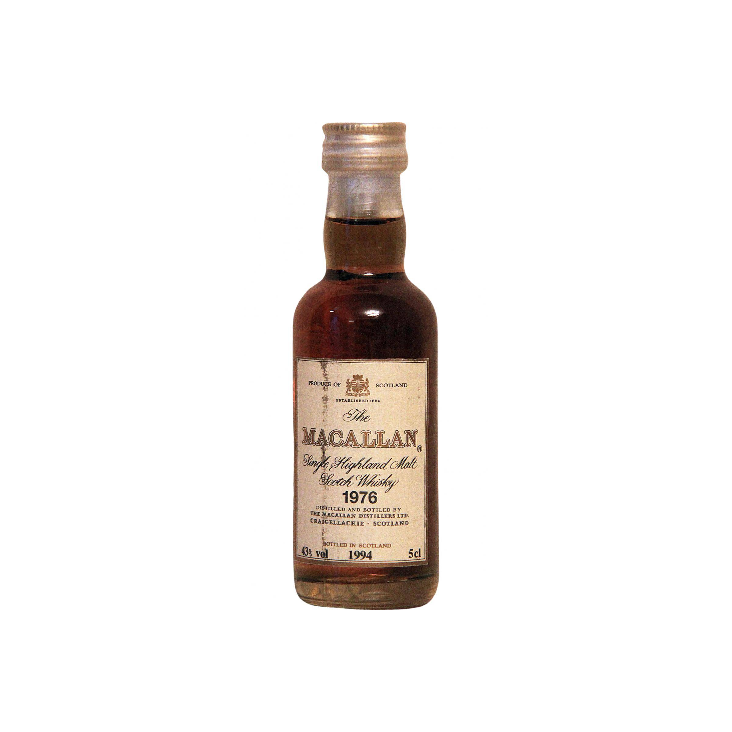 The Macallan Miniature 1976 18 Years Single Malt Whisky 2