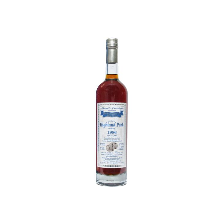 Highland Park 1986 21 Years Single Malt Whisky