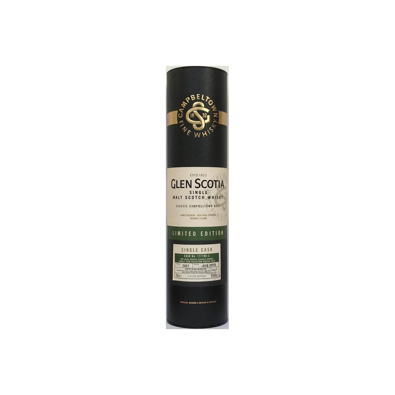 Glen Scotia 2007 11 Years Single Malt Whisky 3