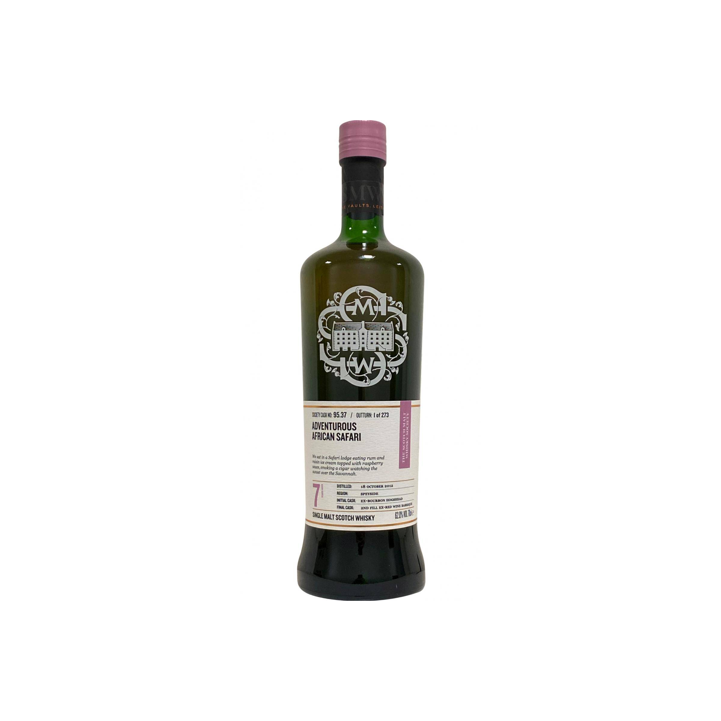 The Scotch Malt Whisky Society 2012 7 Years Single Malt Whisky
