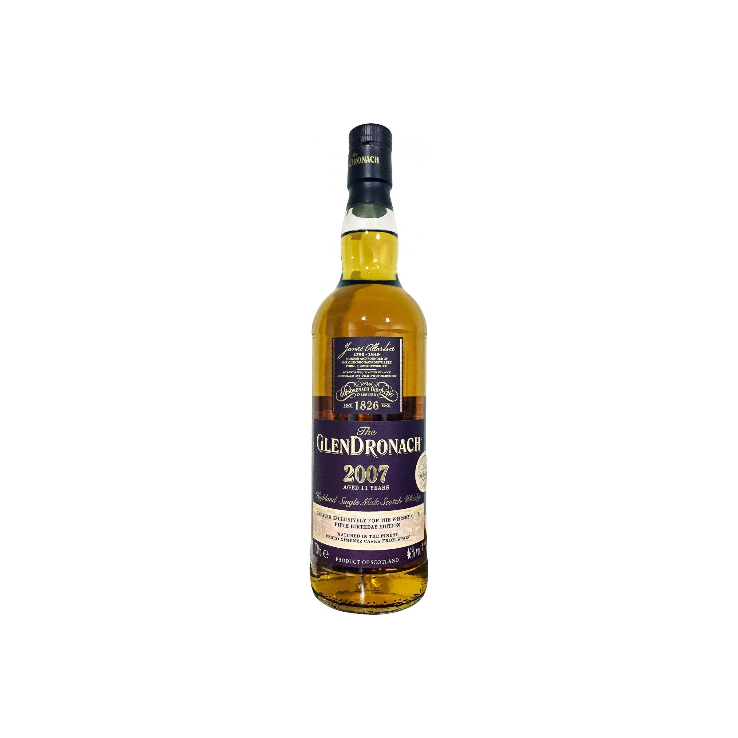 GlenDronach 2007 11 Years Single Malt Whisky 2