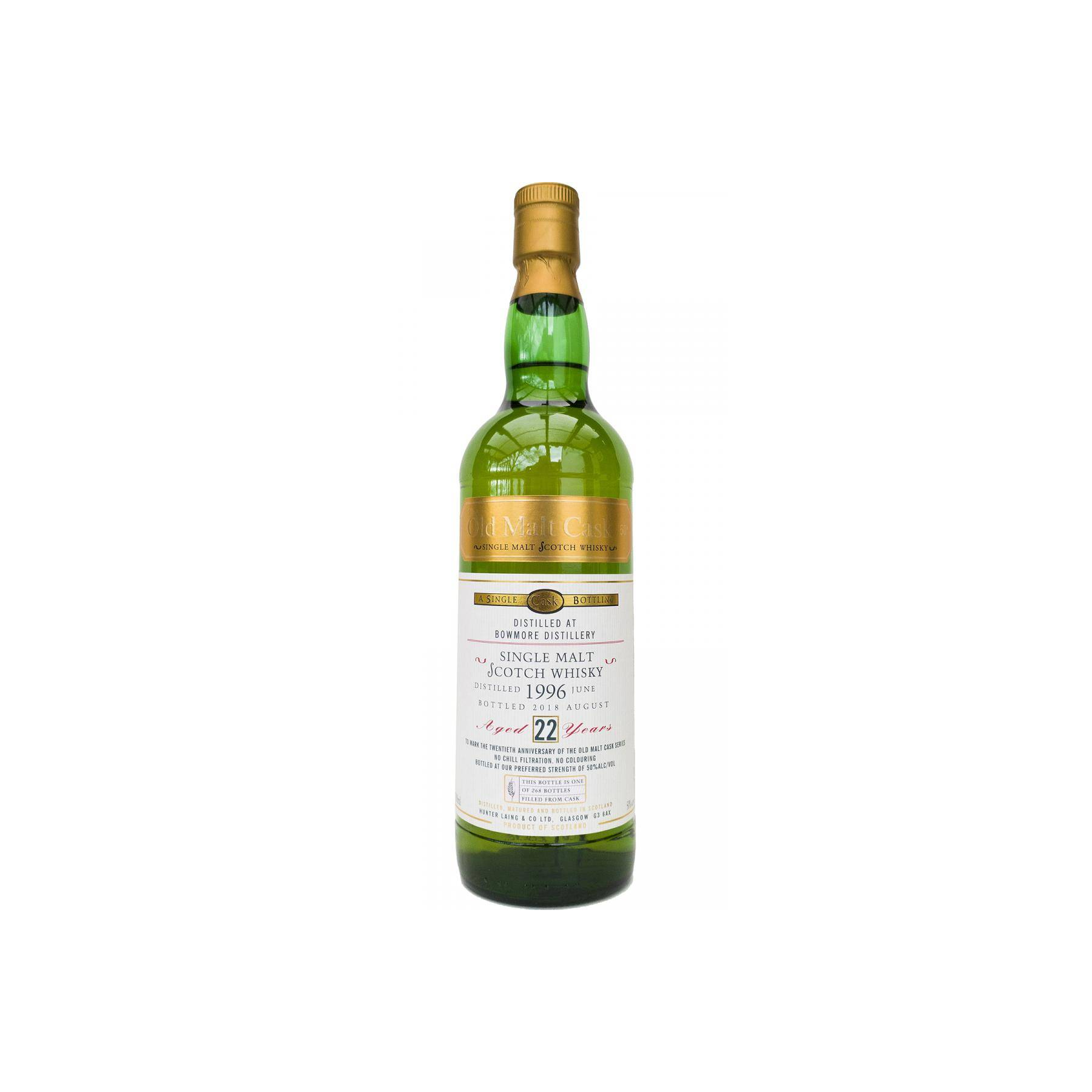 Bowmore 1996 22 Years Single Malt Whisky