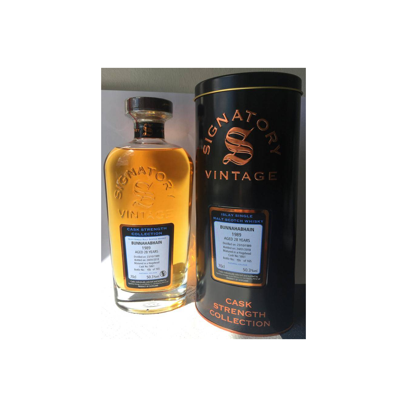 Bunnahabhain Cask Strength Collection 1989 28 Years Single Malt Whisky 2