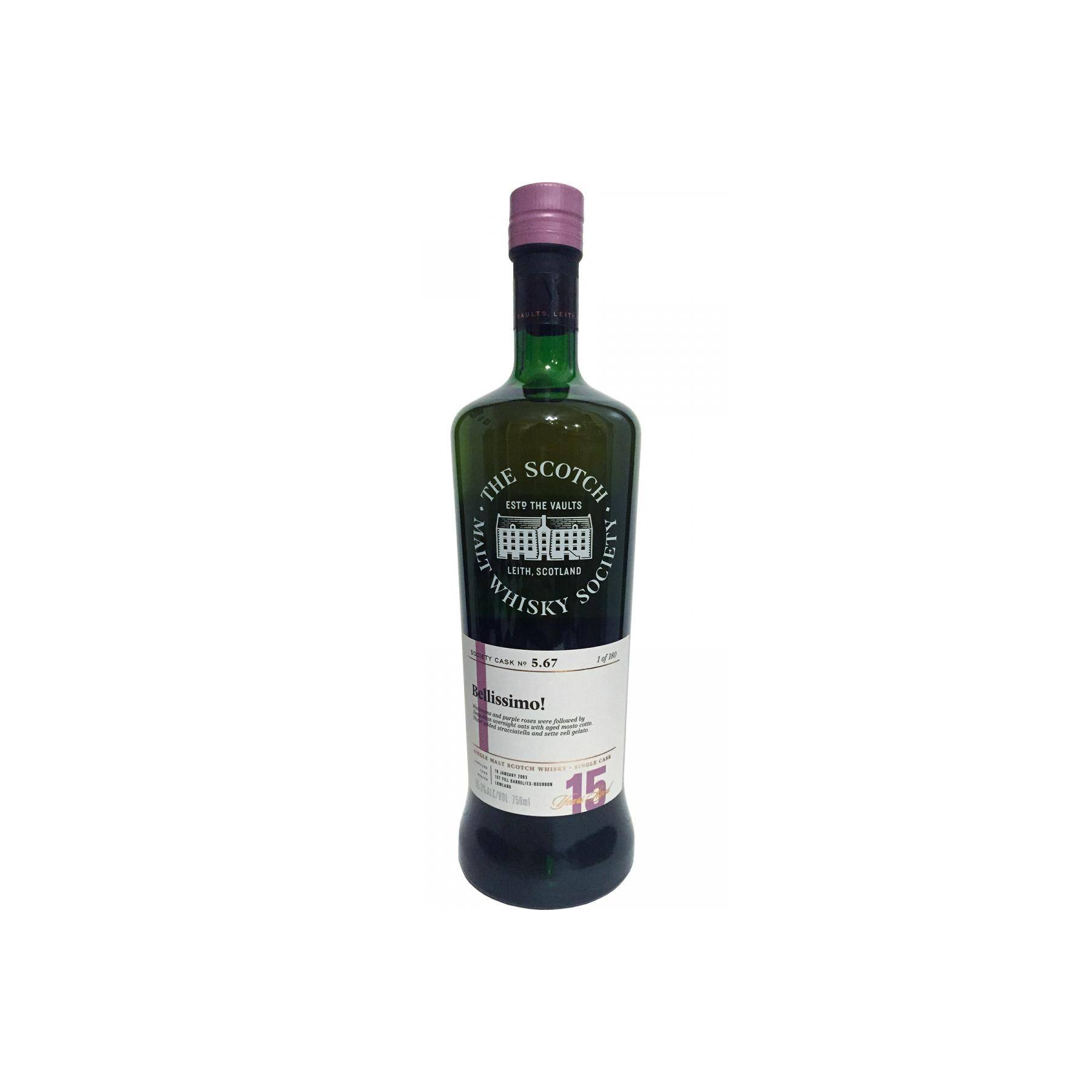 The Scotch Malt Whisky Society 2003 15 Years Single Malt Whisky