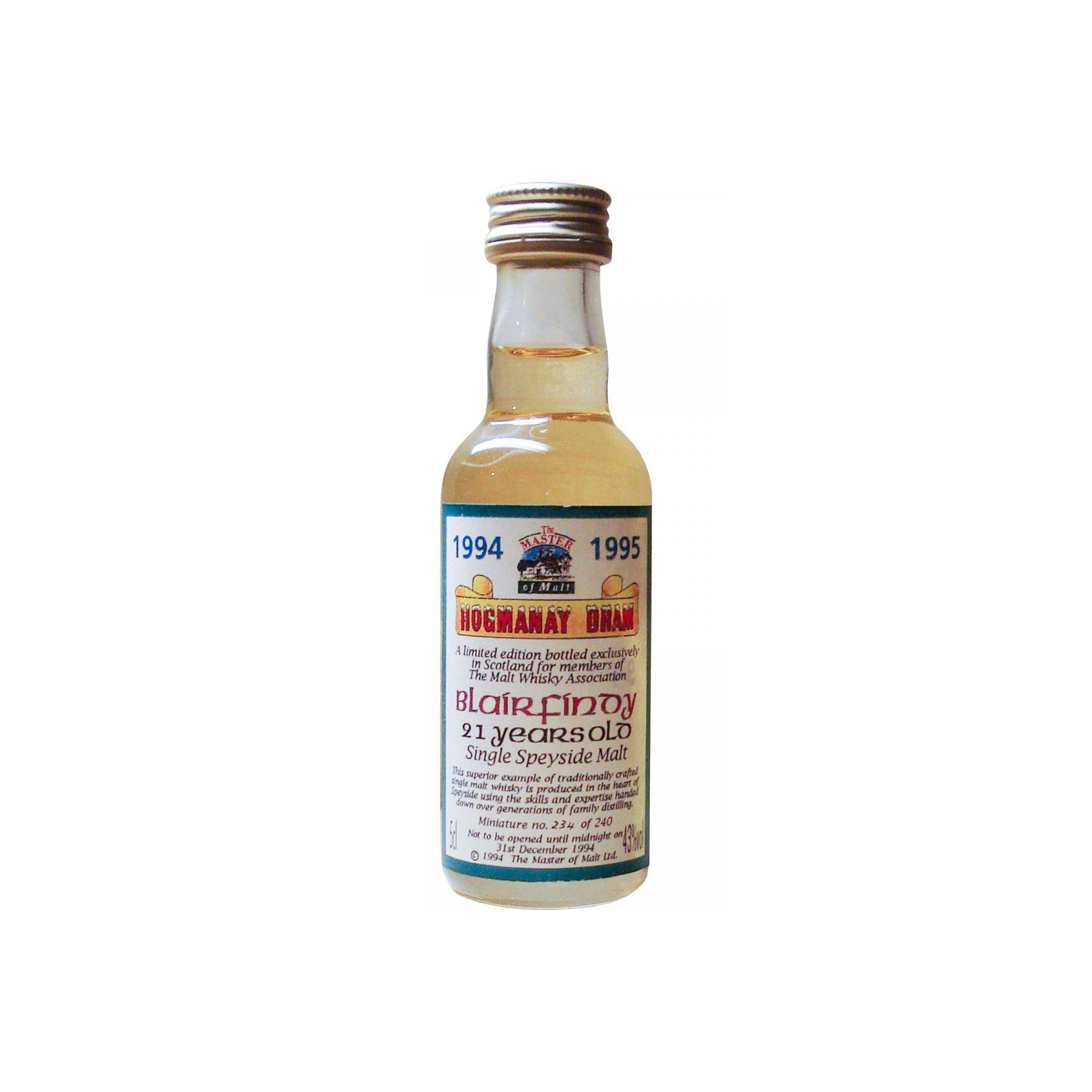 Master of Malt 21 Years Single Malt Whisky 2