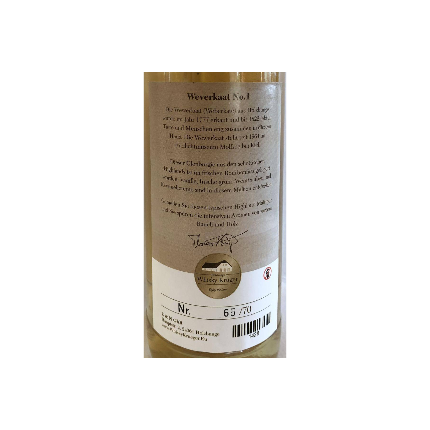 Glenburgie 2011 5 Years Single Malt Whisky 2
