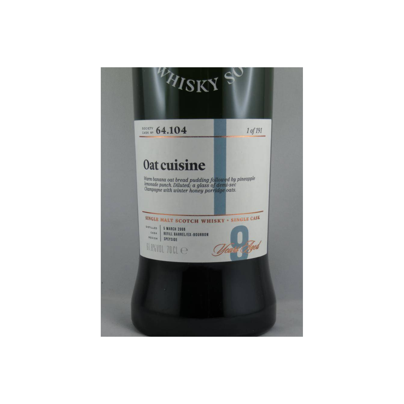 The Scotch Malt Whisky Society 2008 9 Years Single Malt Whisky 2
