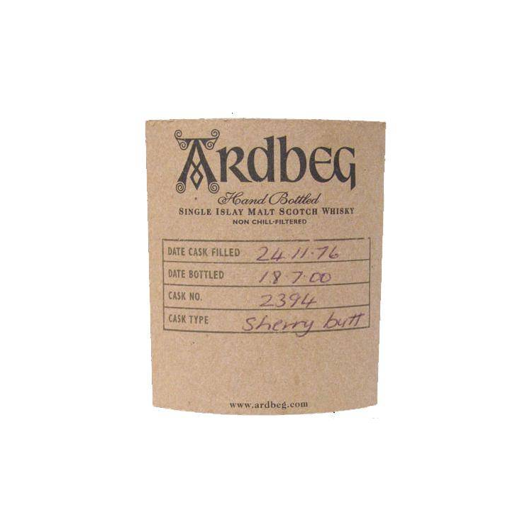 Ardbeg 1976 23 Years Single Malt Whisky 2