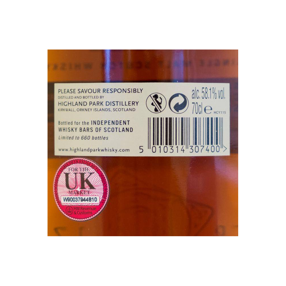 Highland Park Single Cask 2003 15 Years Single Malt Whisky 3