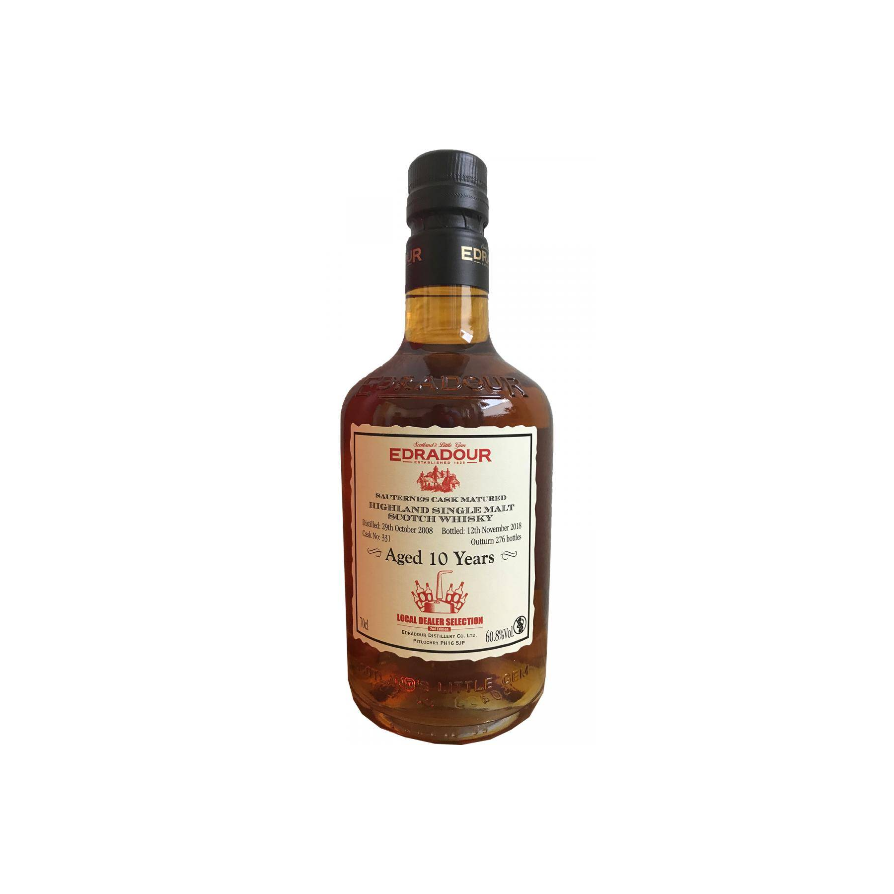 Edradour 2008 10 Years Single Malt Whisky 3