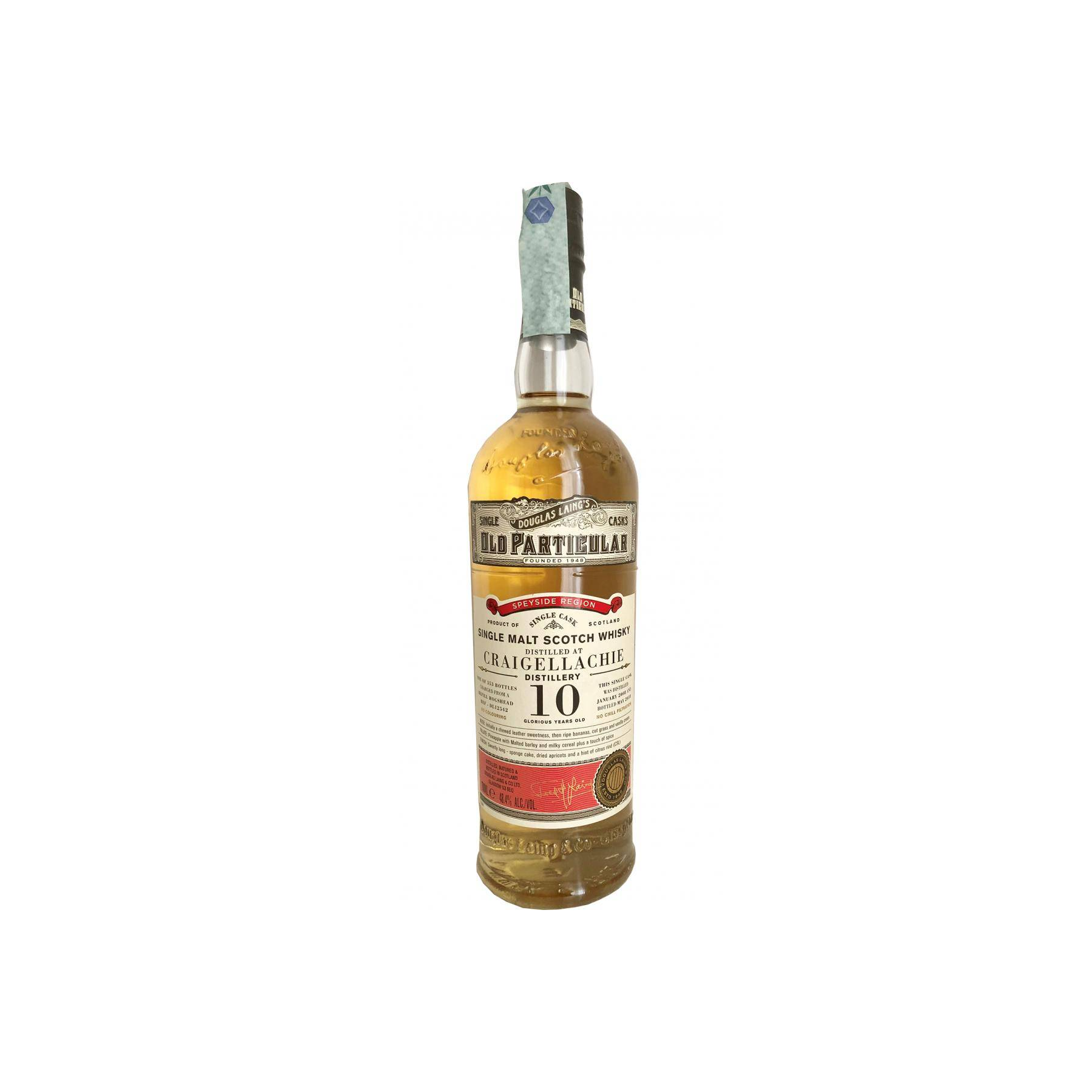 Craigellachie Old Particular 2008 10 Years Single Malt Whisky