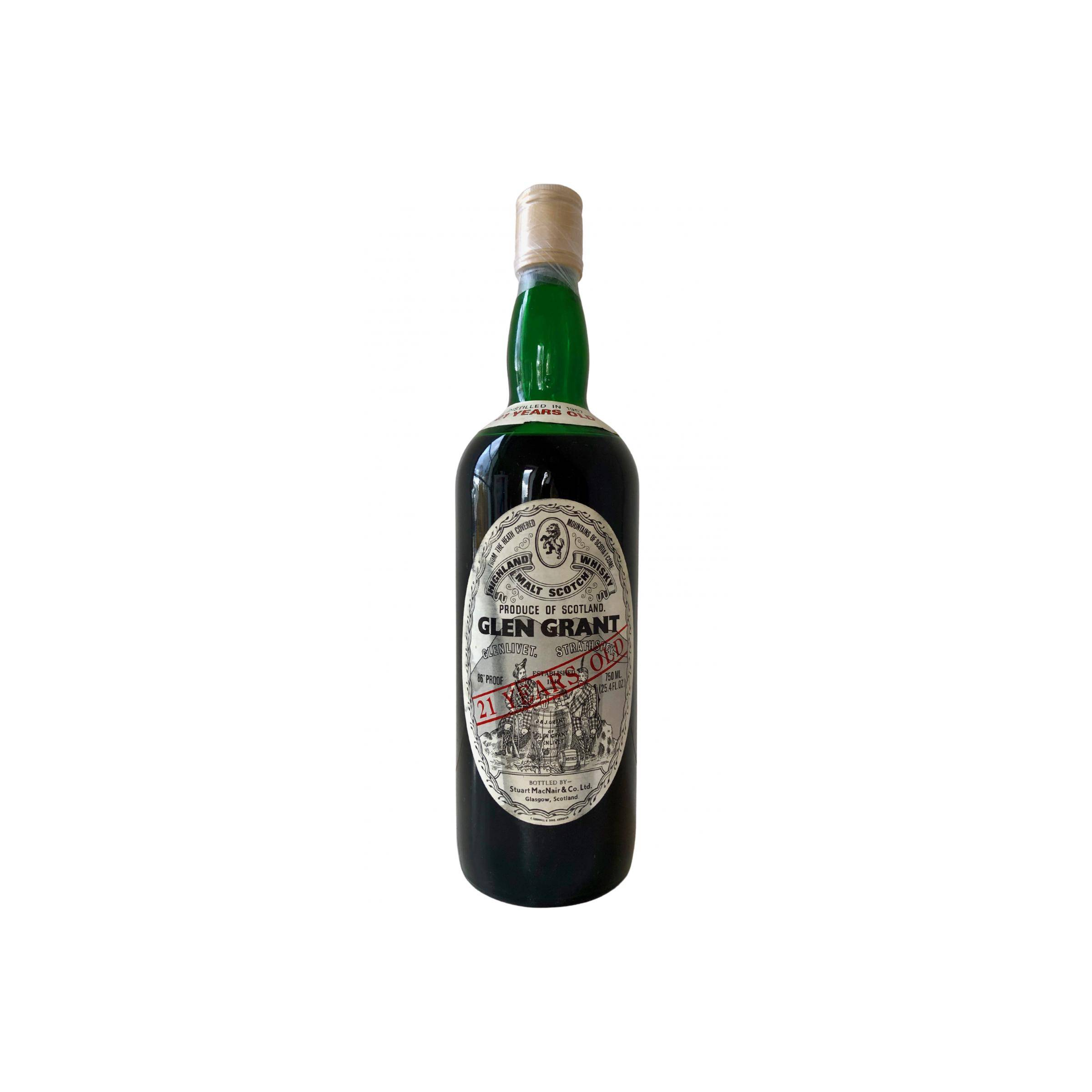 Glen Grant 1957 21 Years Single Malt Whisky