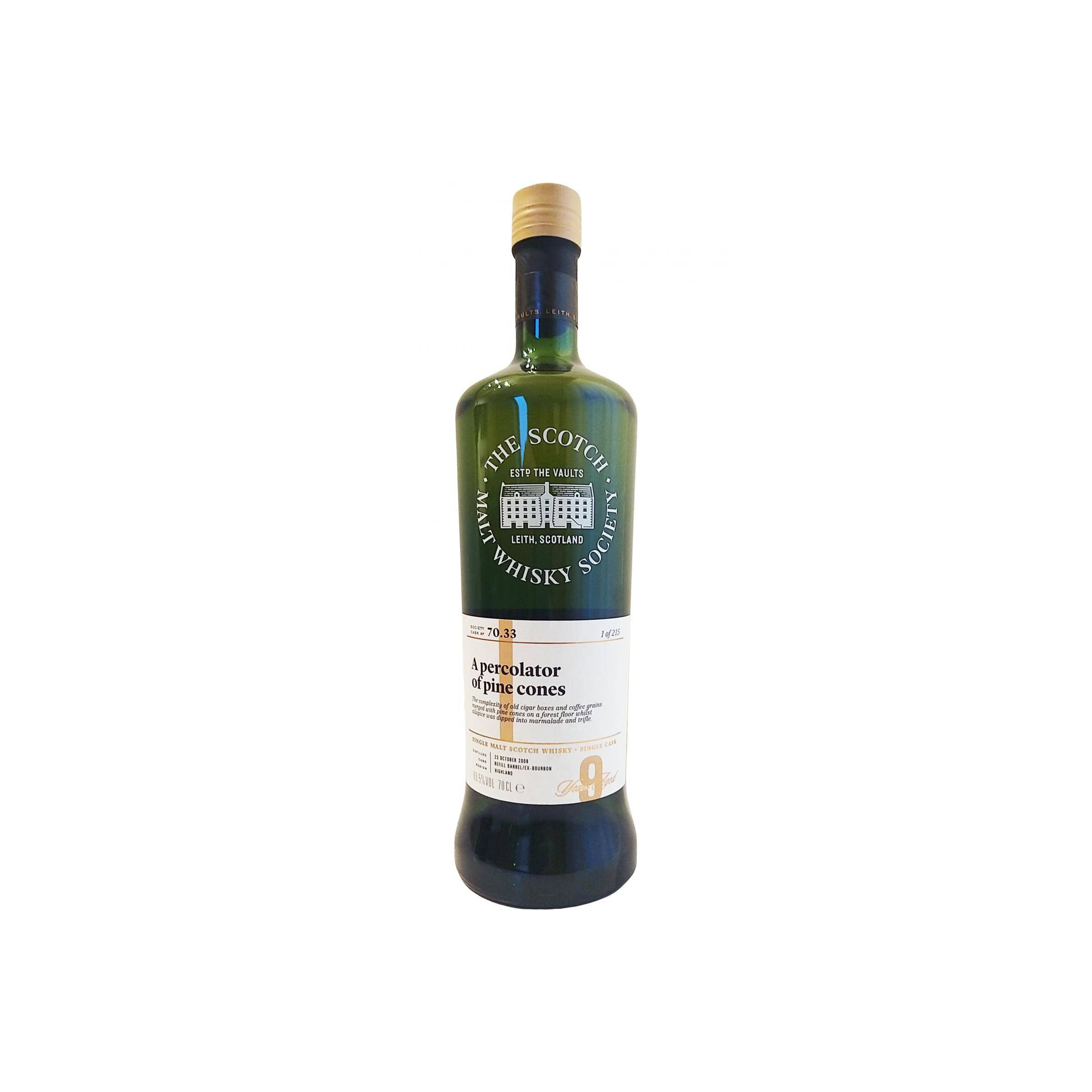 The Scotch Malt Whisky Society 2008 9 Years Single Malt Whisky
