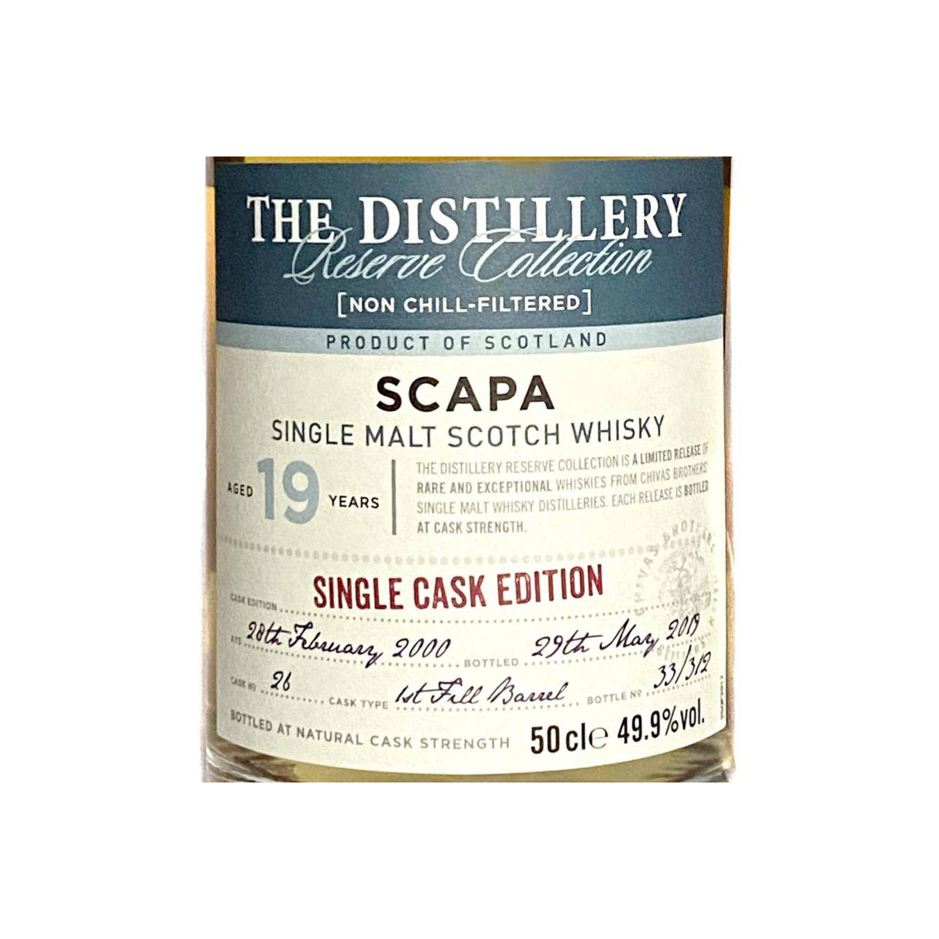Scapa 2000 19 Years Single Malt Whisky 2