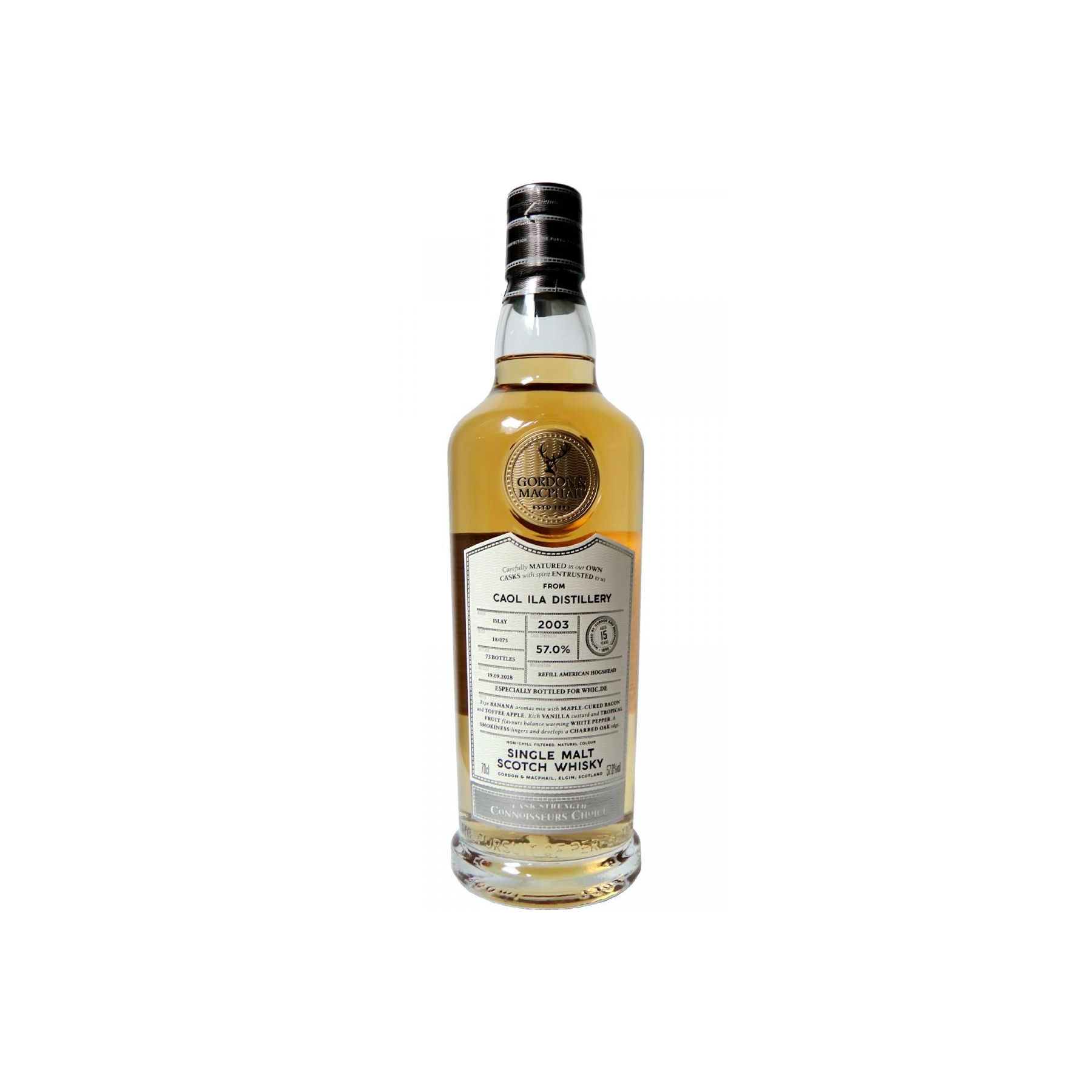 Caol Ila Connoisseurs Choice - Cask Strength 2003 15 Years Single Malt Whisky