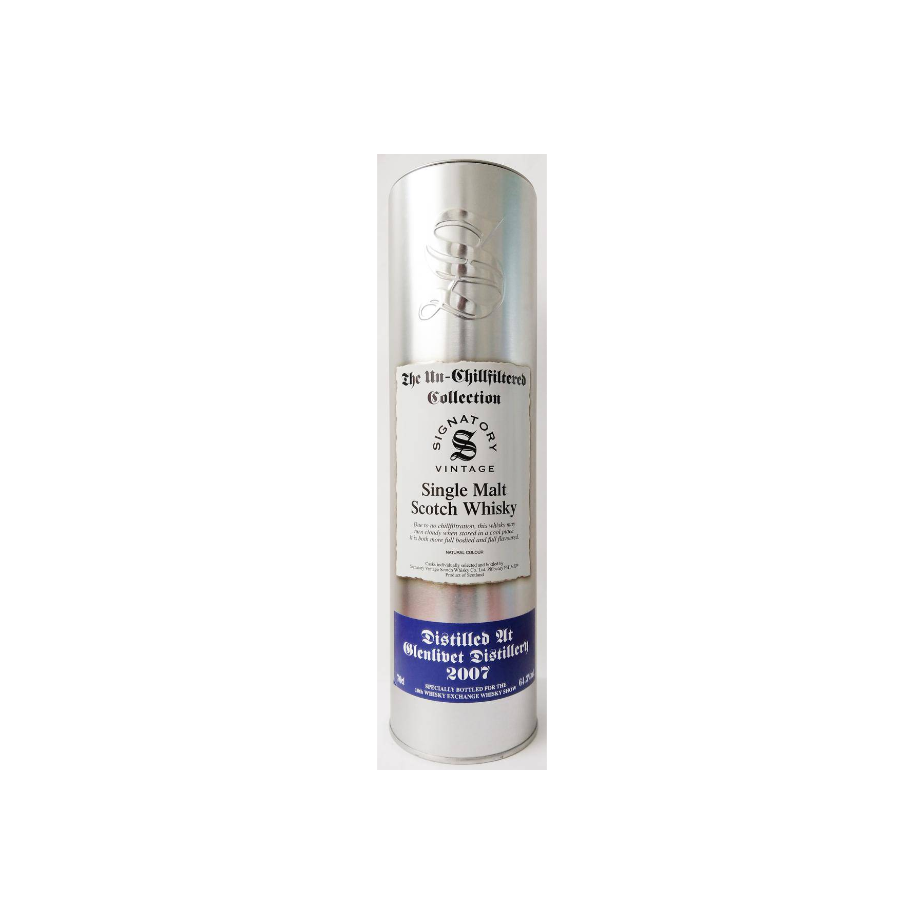 The Glenlivet The Un-Chillfiltered Collection 2007 11 Years Single Malt Whisky 3