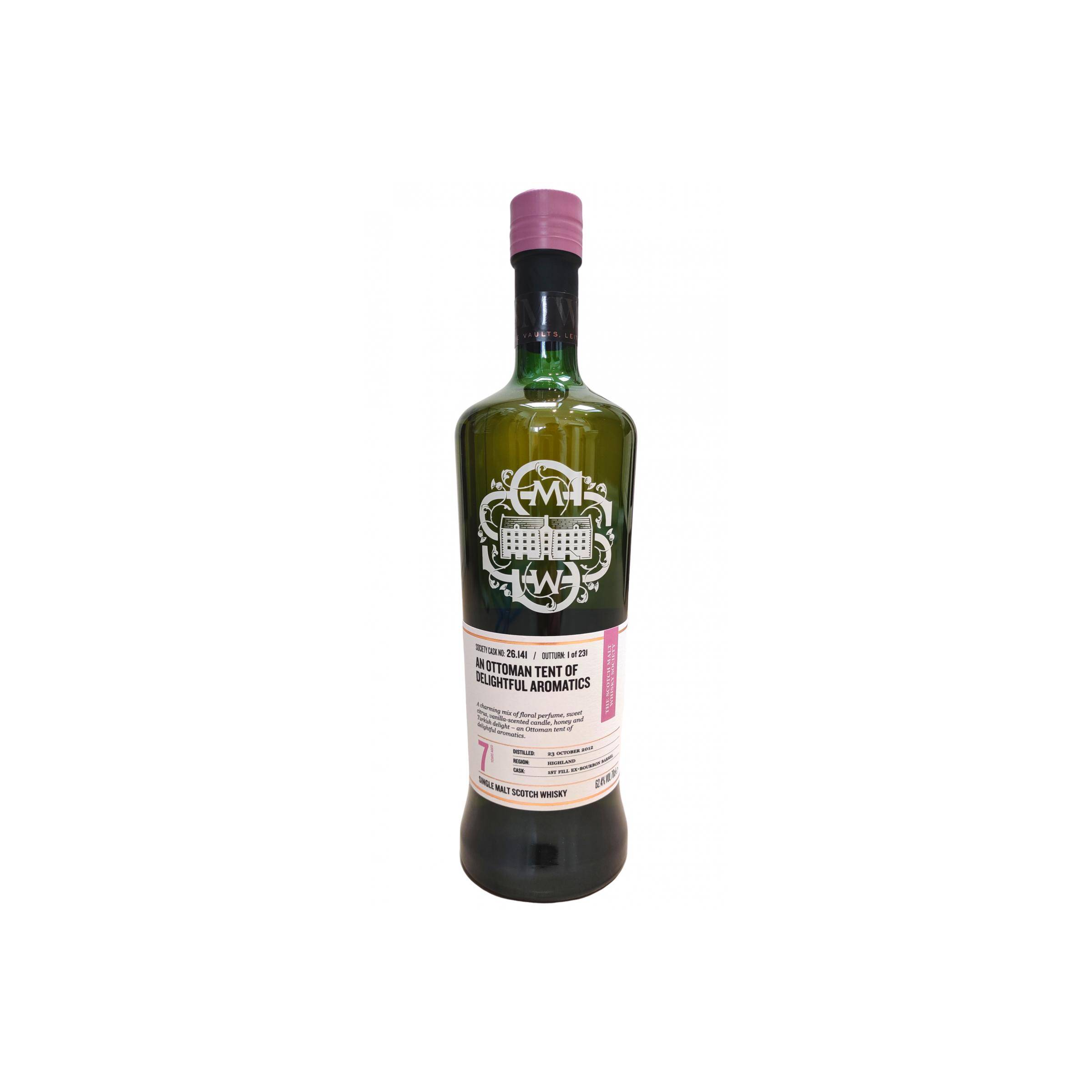 The Scotch Malt Whisky Society 2012 7 Years Single Malt Whisky