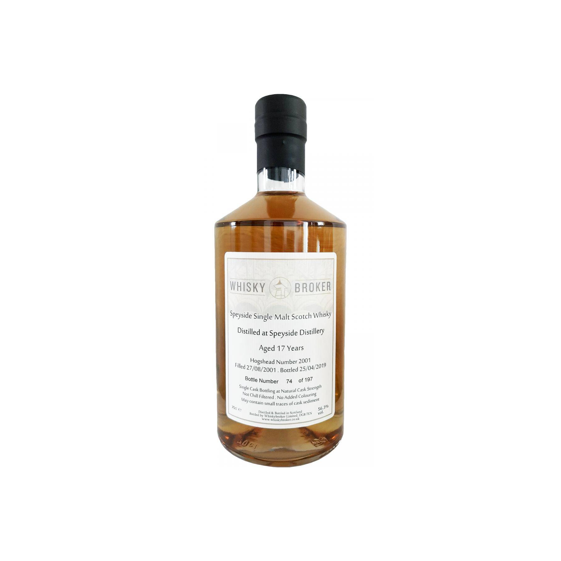 Spey 2001 17 Years Single Malt Whisky