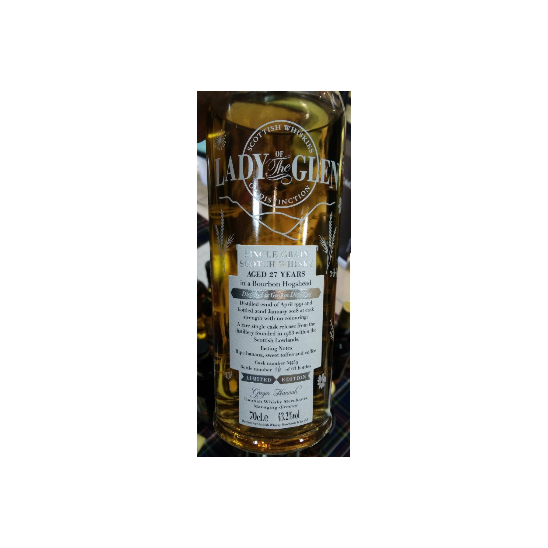 Girvan Limited Edition 1991 27 Years Single Grain Whisky 2