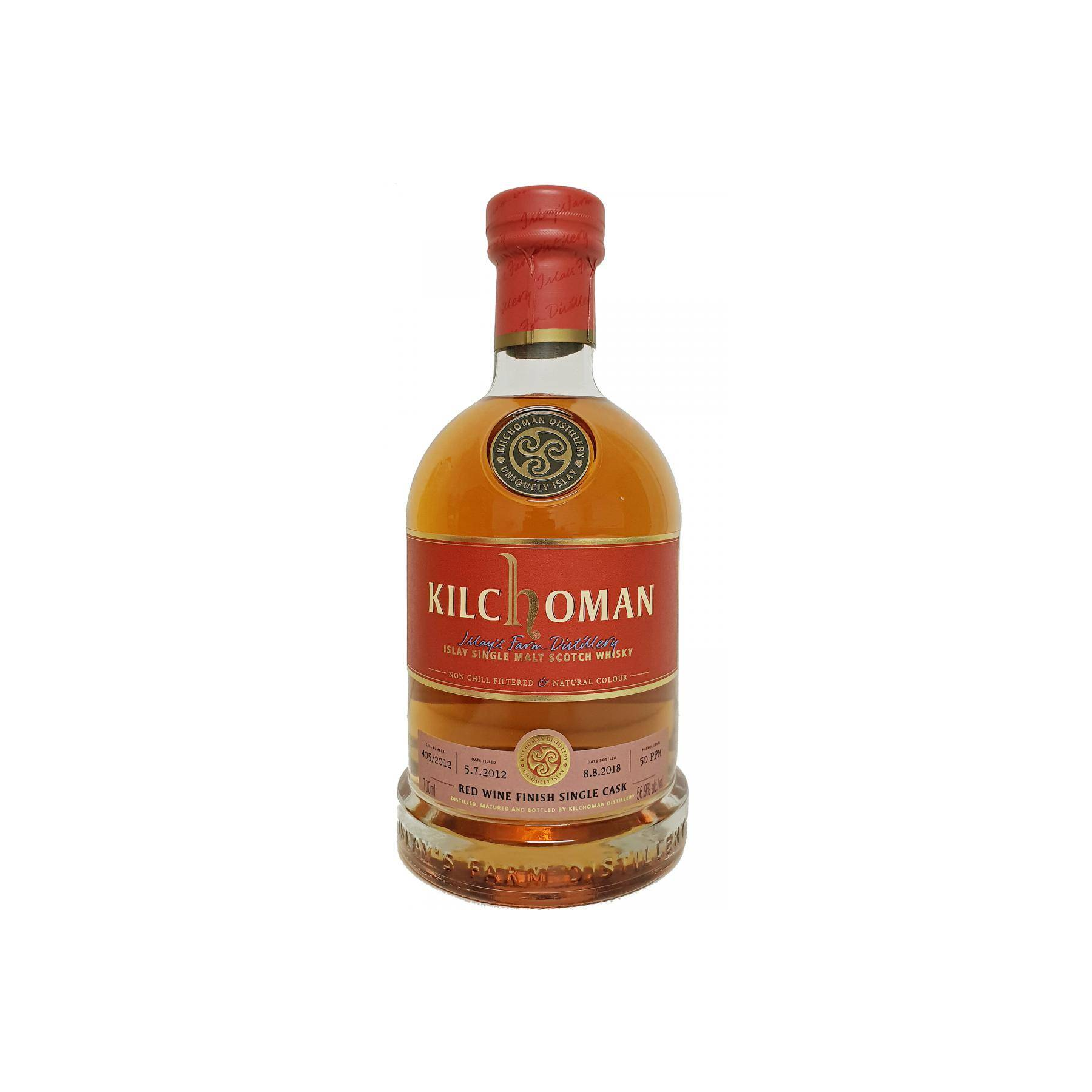 Kilchoman 2012 6 Years Single Malt Whisky
