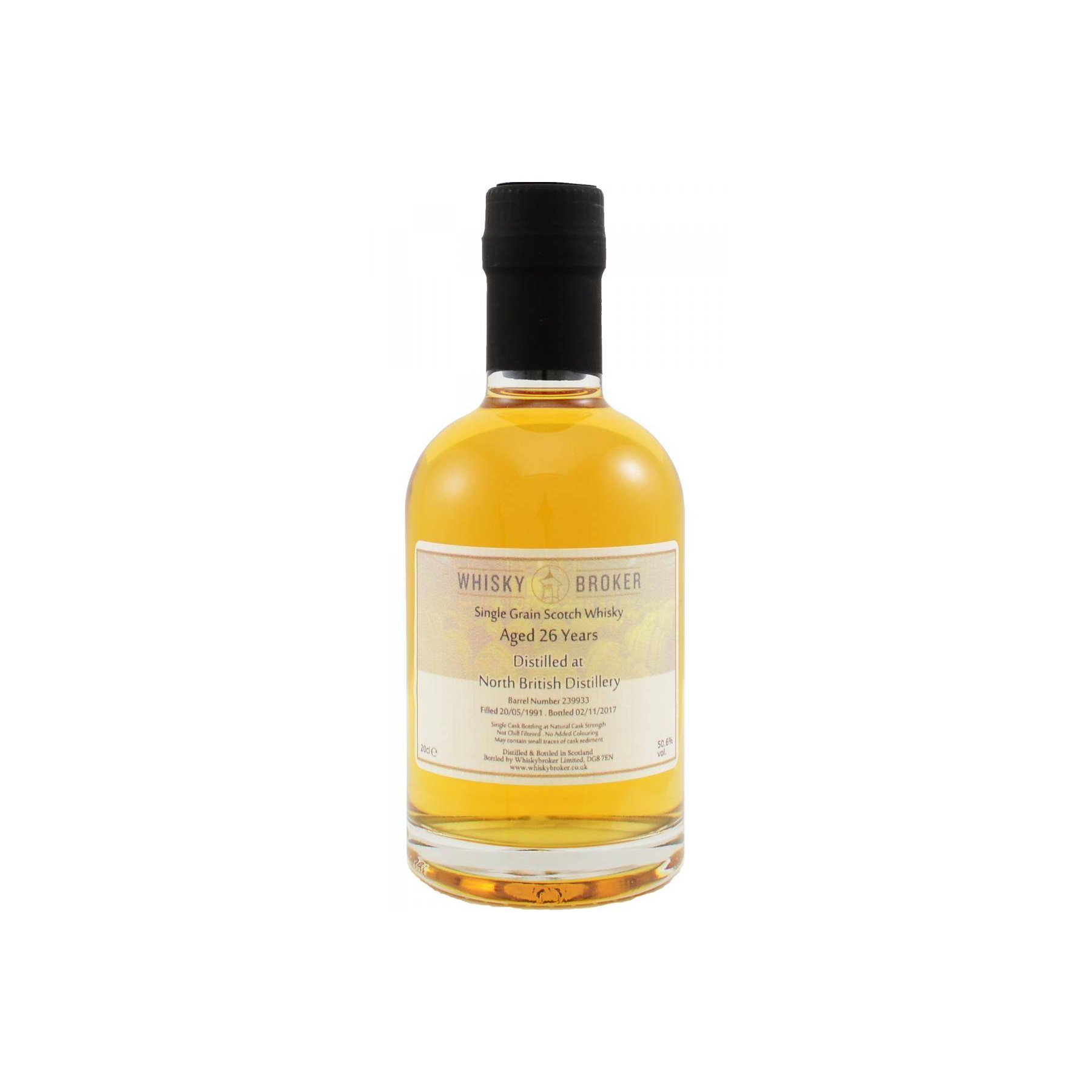 North British 1991 26 Years Single Grain Whisky 2