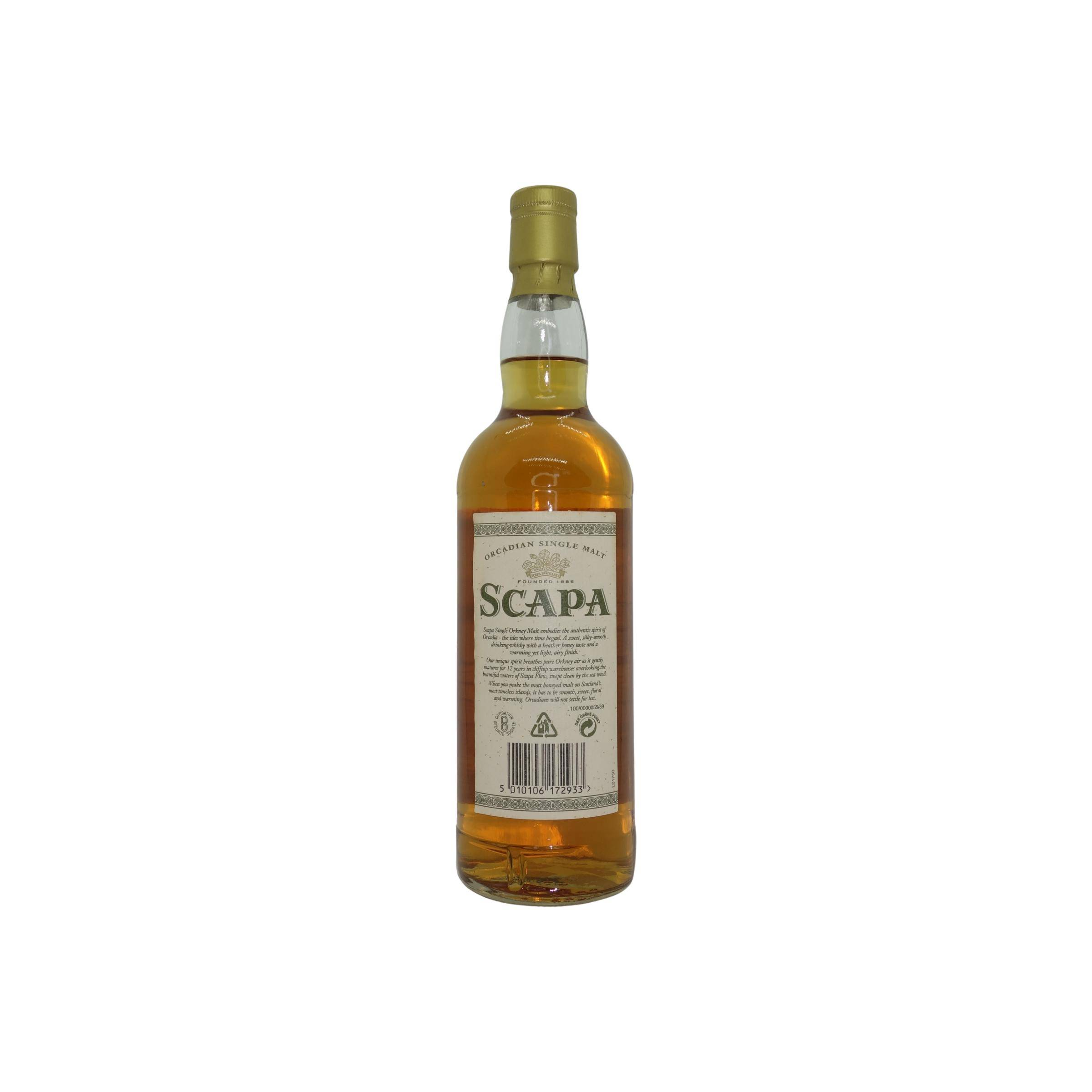 Scapa 12 Years Single Malt Whisky 2