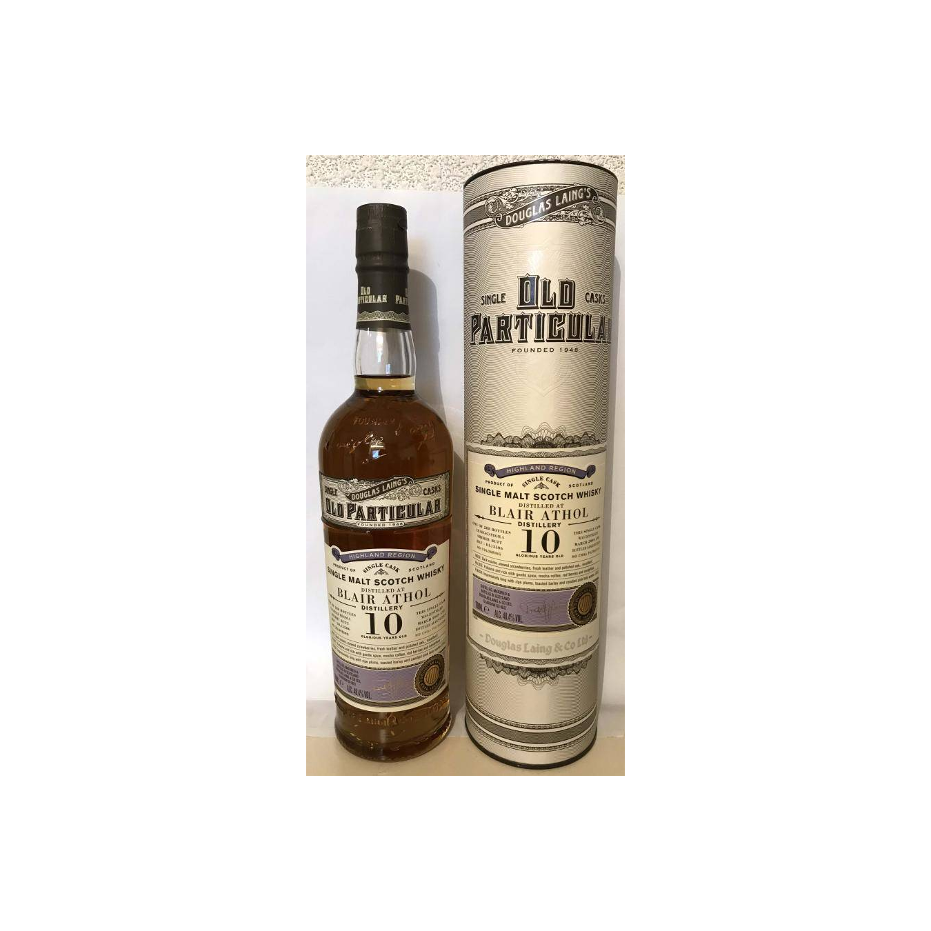 Blair Athol Old Particular 2009 10 Years Single Malt Whisky 2