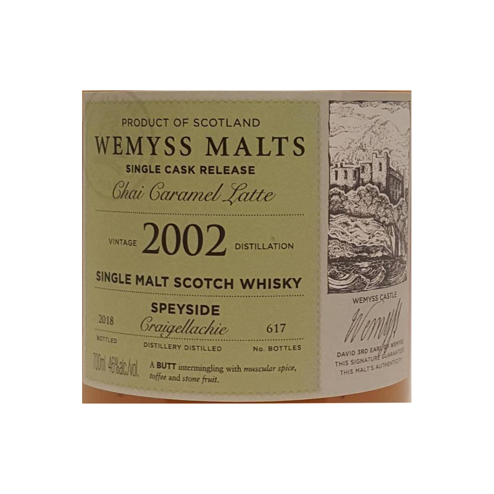 Craigellachie 2002 16 Years Single Malt Whisky