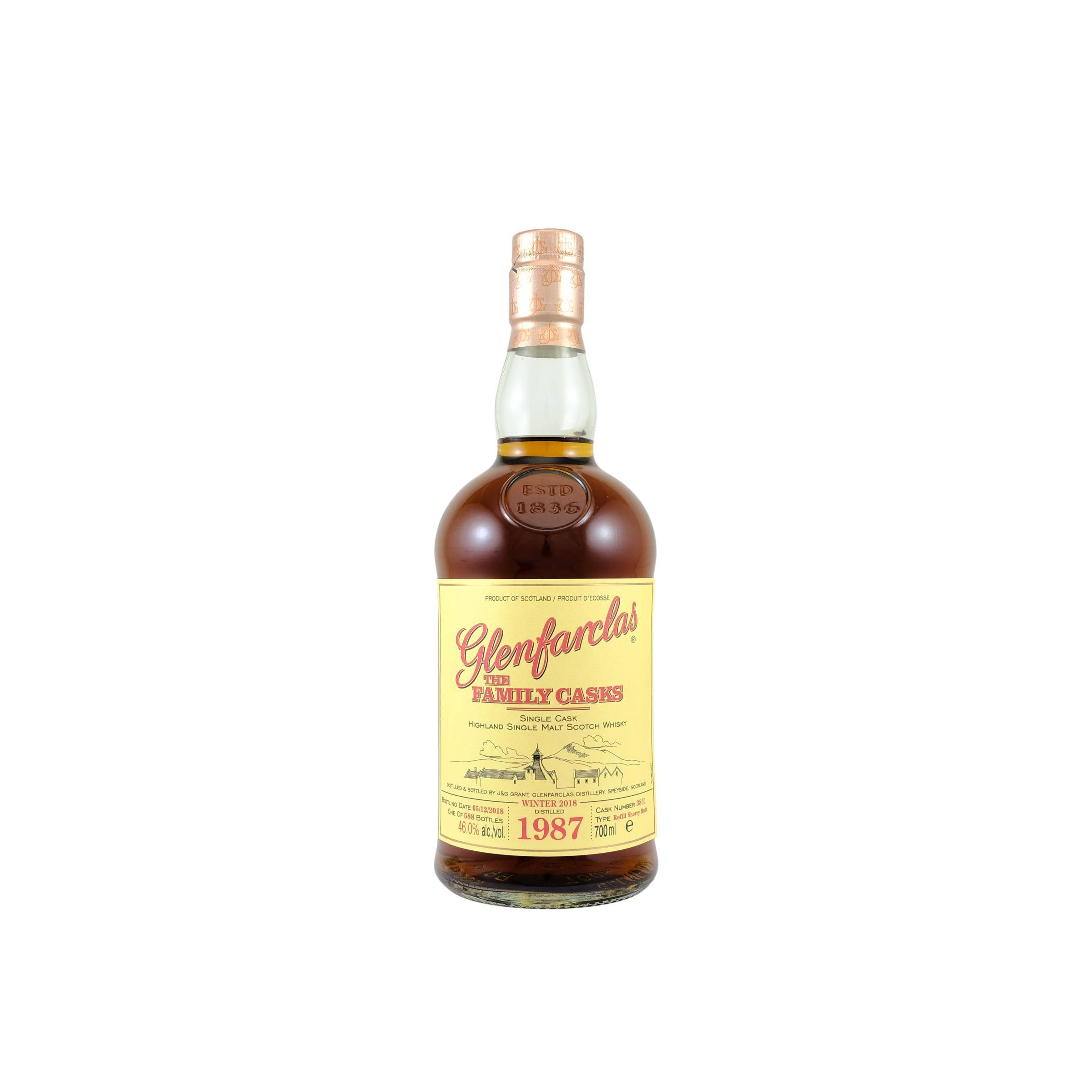 Glenfarclas 1987 31 Years Single Malt Whisky
