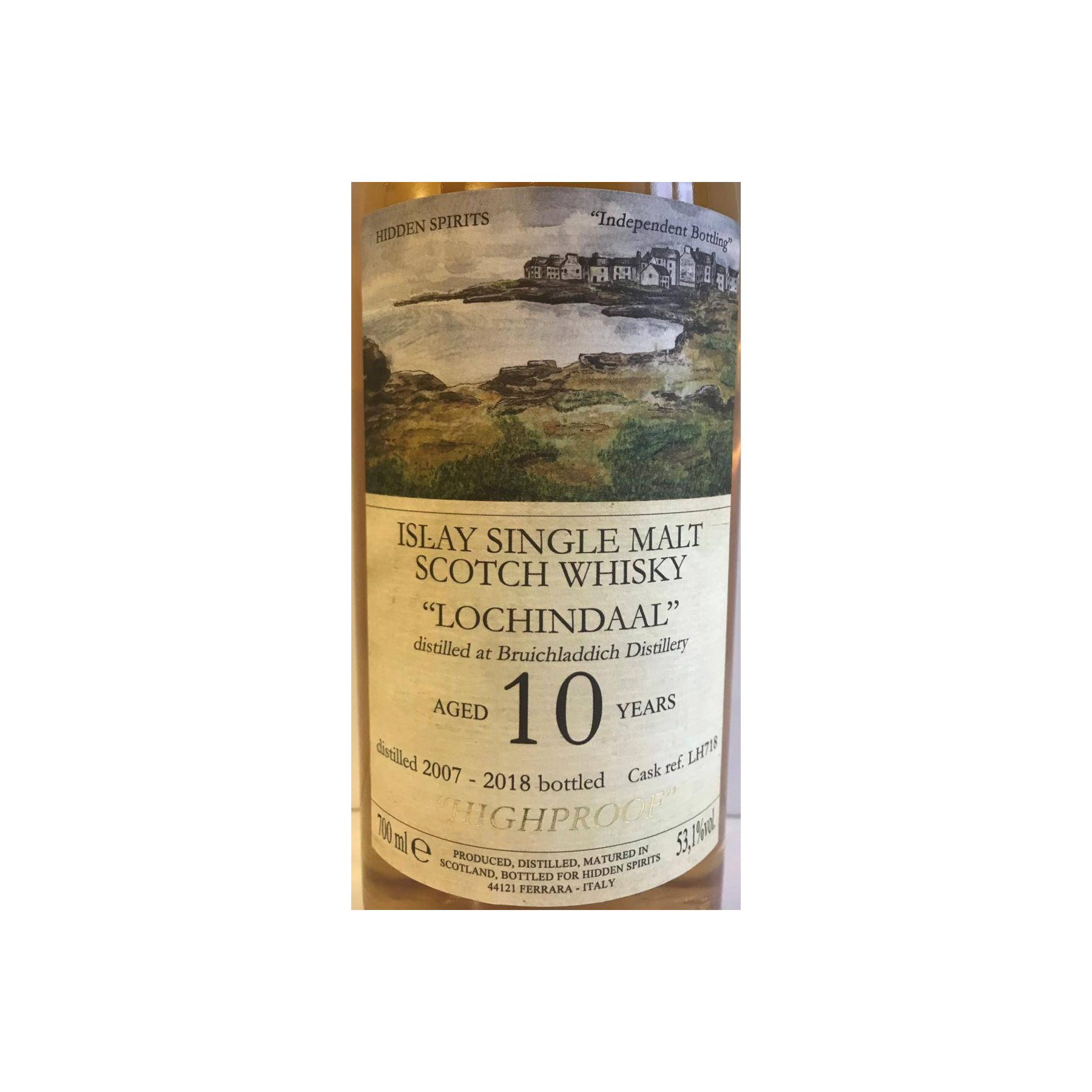Bruichladdich 2007 10 Years Single Malt Whisky 2