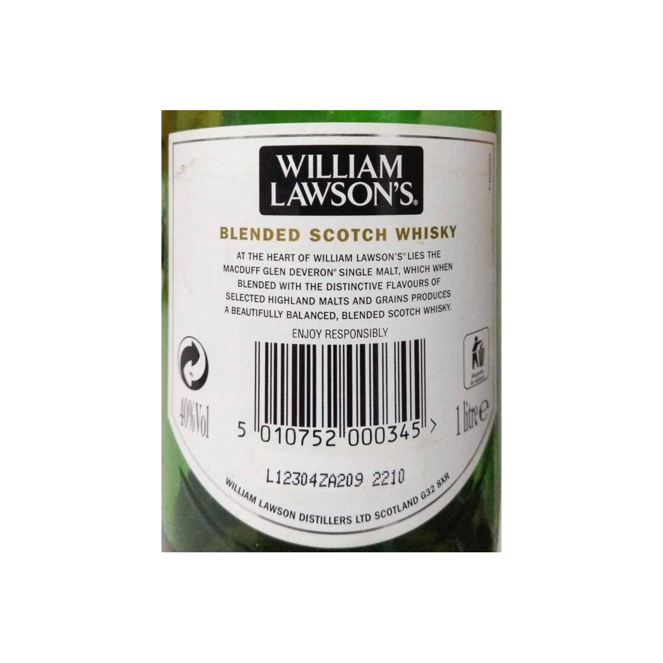 William Lawson's Blended Scotch Whisky 2