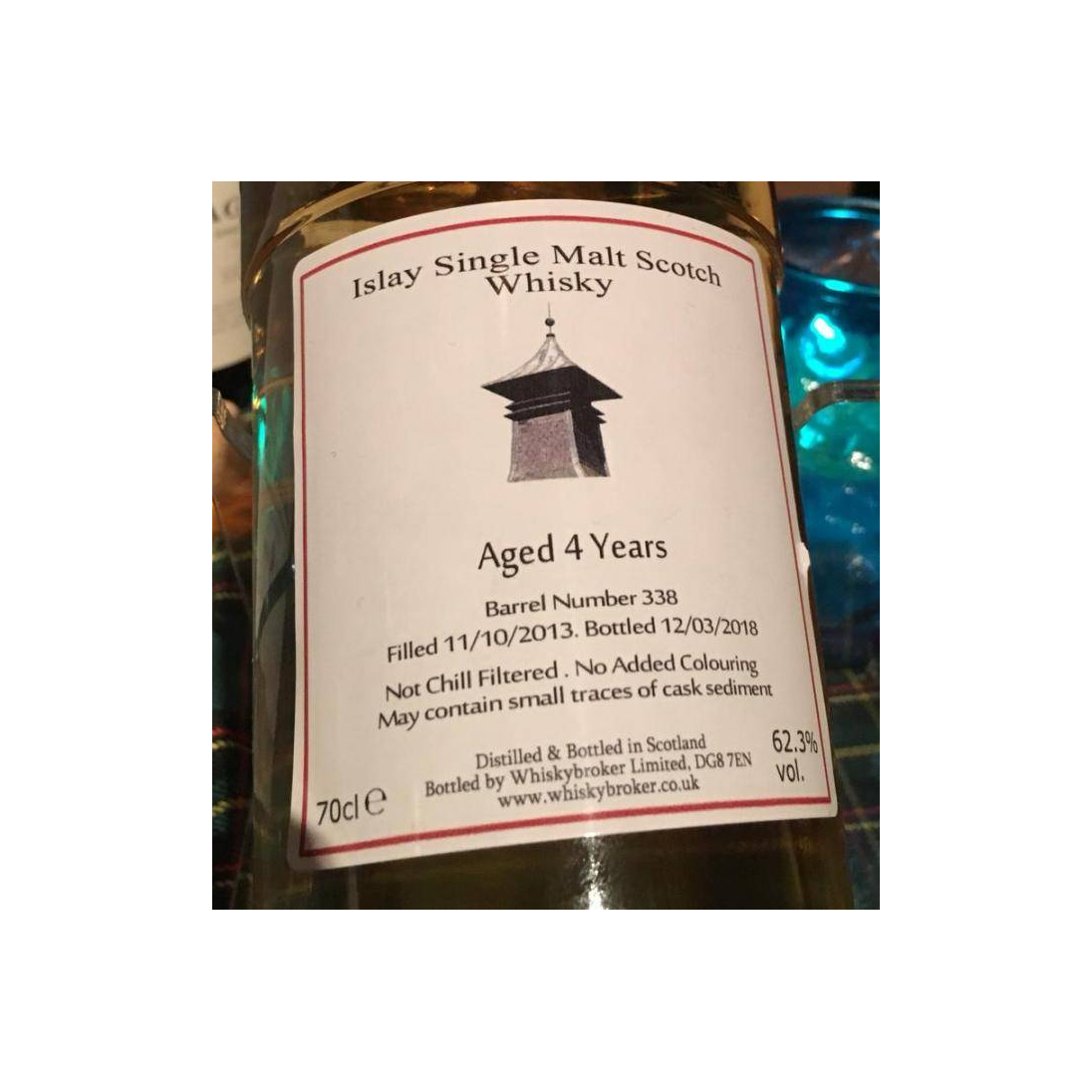 Islay Single Malt Scotch Whisky 2013 WhB