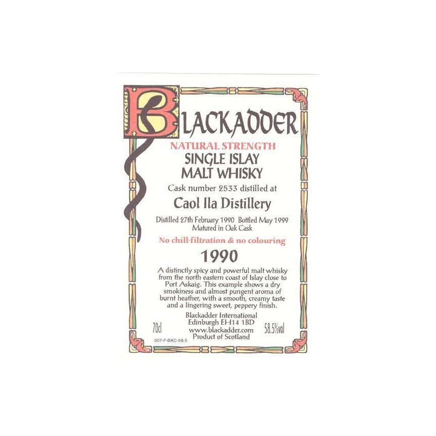 Caol Ila 1990 9 Years Single Malt Whisky