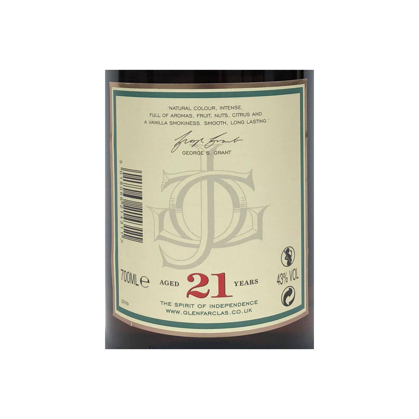 Glenfarclas 21 Years Single Malt Whisky 2
